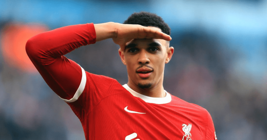 Trent Alexander Arnold plays for Liverpool in Premier League
