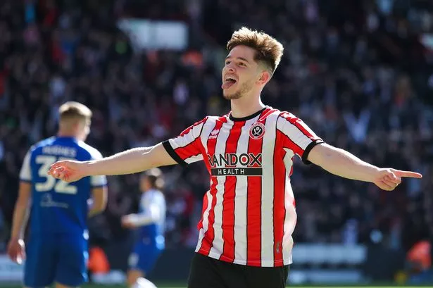  James McAtee of Sheffield United made an immediate impact in the team's first match under new manager Chris Wilder