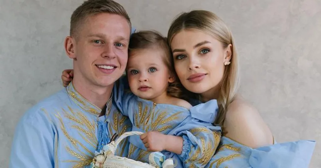 Oleksandr Zinchenko's Family 