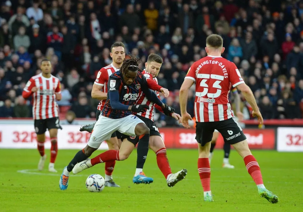 Sheffield United has the upper hand over Luton Town with two wins to their name. 