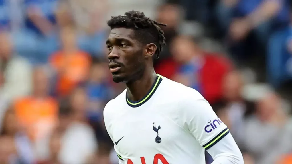 Yves Bissouma plays defensive midfield for Tottenham Hotspur of the English Premier League (EPL) and the Mali national team.