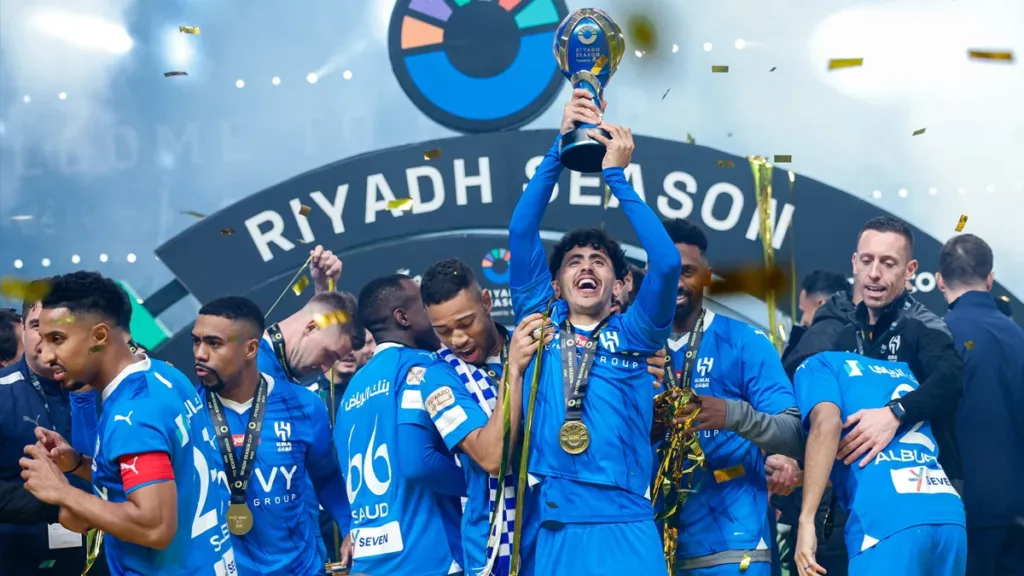 Al Hilal lift Riyadh Season Cup Trophy