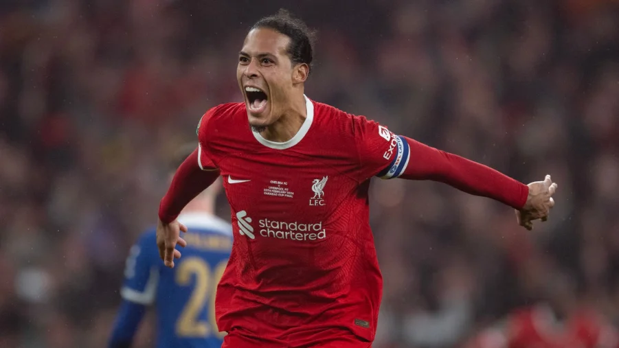 Liverpool's captain Virgil van Dijk