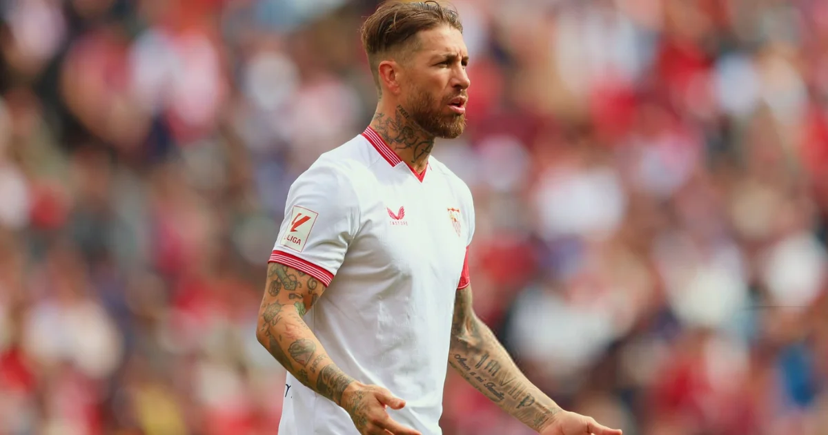 Sergio Ramos ahead of Sevilla vs Celta Vigo 