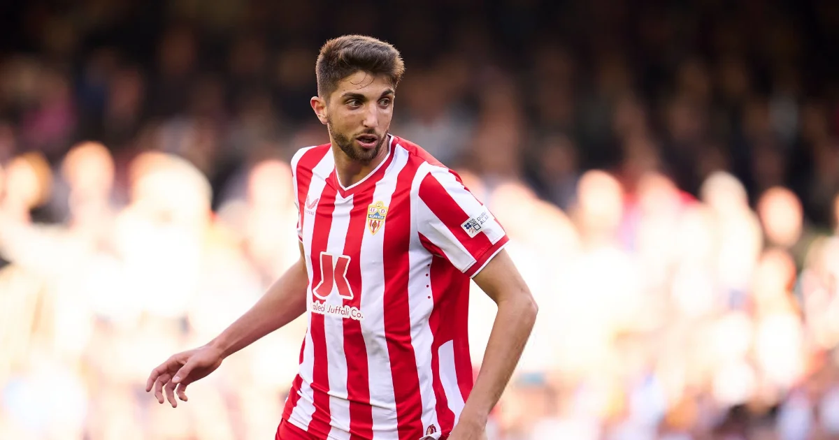 Edgar Gonzalez ahead of Almeria vs Villarreal