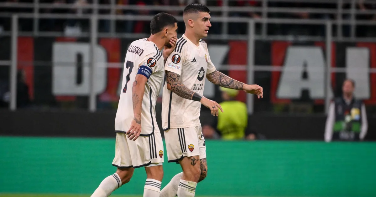 Gianluca Mancini in AC Milan vs AS Roma Player Ratings