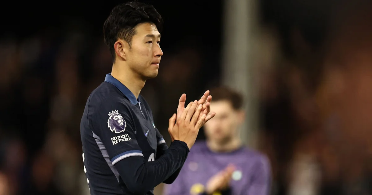 Son Heung-min ahead of West Ham vs Tottenham