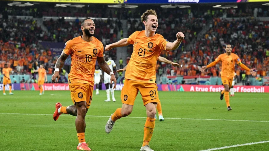 Starting XI for Netherlands in EURO 2024