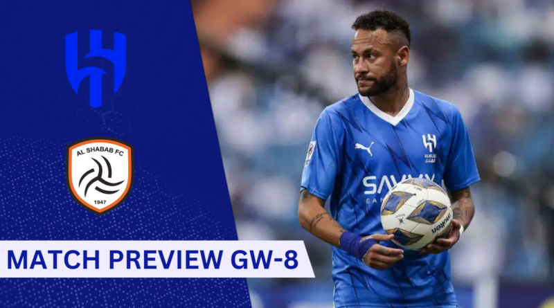 Al Hilal vs. Al Shabad, Saudi Pro League, Gameweek 8