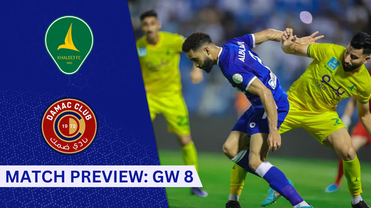 Al Khaleej vs. Damac, Saudi Pro League, Gameweek 8