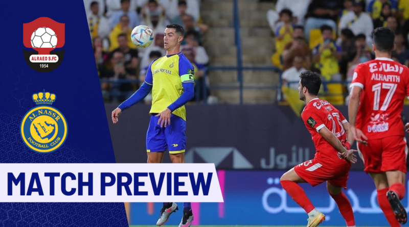 Al-Raed vs. Al-Nassr, Saudi Pro League, Cristiano Rolando