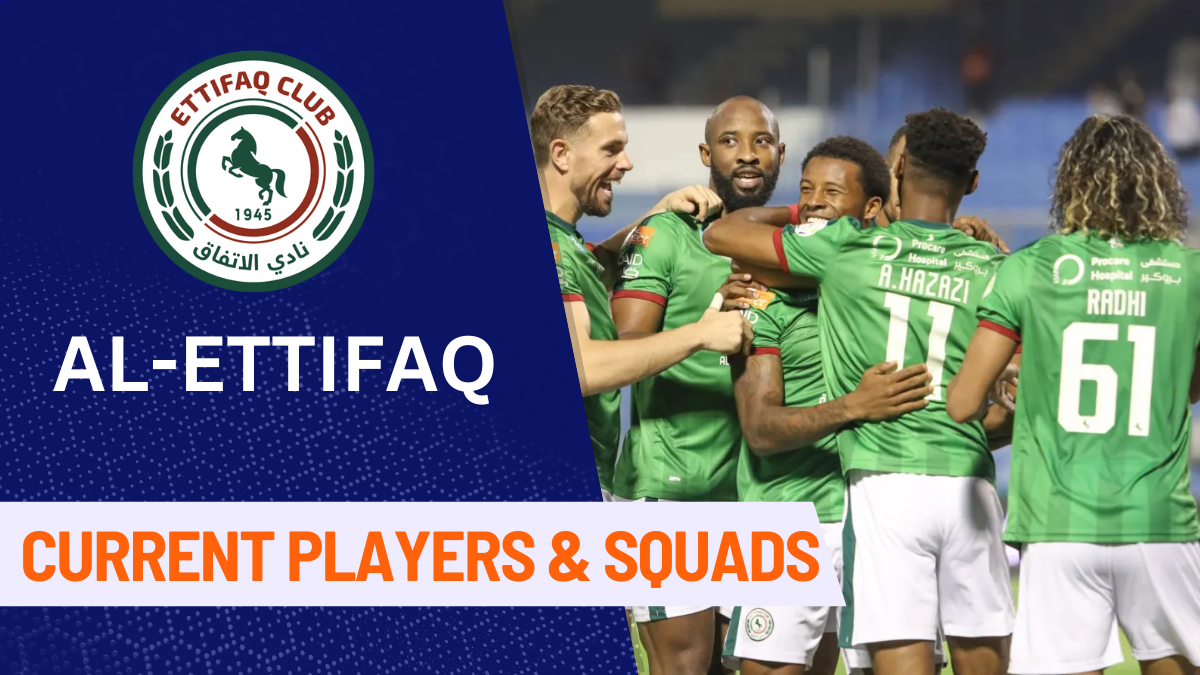 Al Ettifaq FC Players, Al Ettifaq Club, Al Ittifaq FC, Al Ettifaq Squads, Saudi Pro League