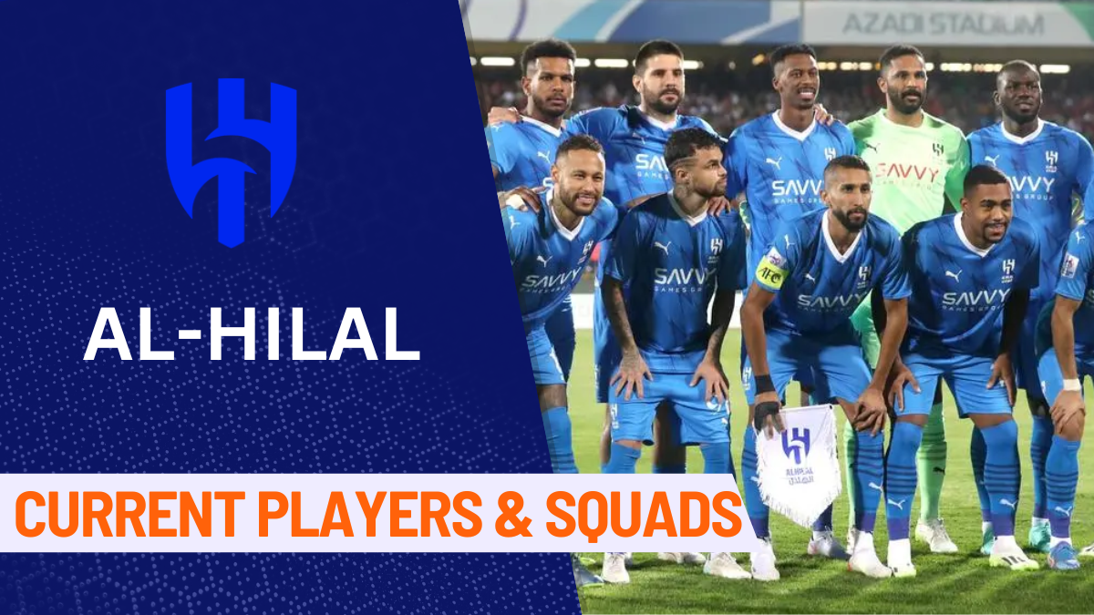 Al Hilal FC Players, Al Hilal Squad, Al Hilal FC, Saudi Pro League, Neymar Jr