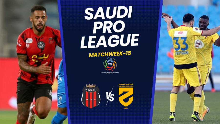 On 30th November 2023, Al Riyadh vs Al Hazm will be playing a match in the Saudi Pro League.