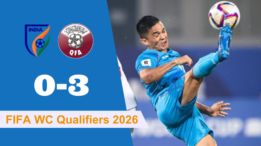 India, Qatar, FIFA World Cup Qualifiers, Sunil Chhetri,