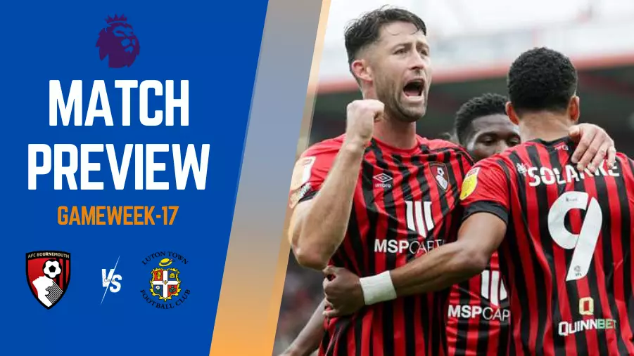 14th placed Bournemouth FC entertain 18th placed Luton Town as hosts at the Vitality Stadium this Saturday, 16 December 2023 afternoon, 15:00 kick-off.