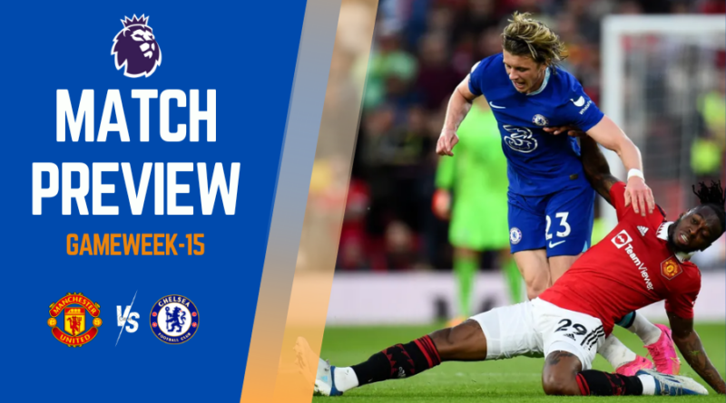 7th placed Manchester United host 10th placed Chelsea FC at Old Trafford stadium this Wednesday, 6th December, 2023 evening, 20:15 UTC kick-off.