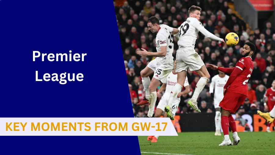 Here we come up with English Premier League Highlights including Key Moments from Gameweek 17Here we come up with English Premier League Highlights including Key Moments from Gameweek 17