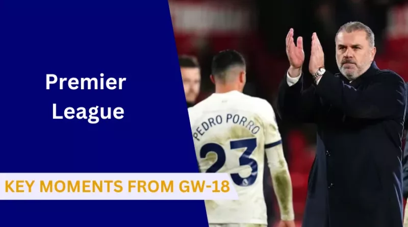 English Premier League Highlights: Key Moments from Gameweek 18