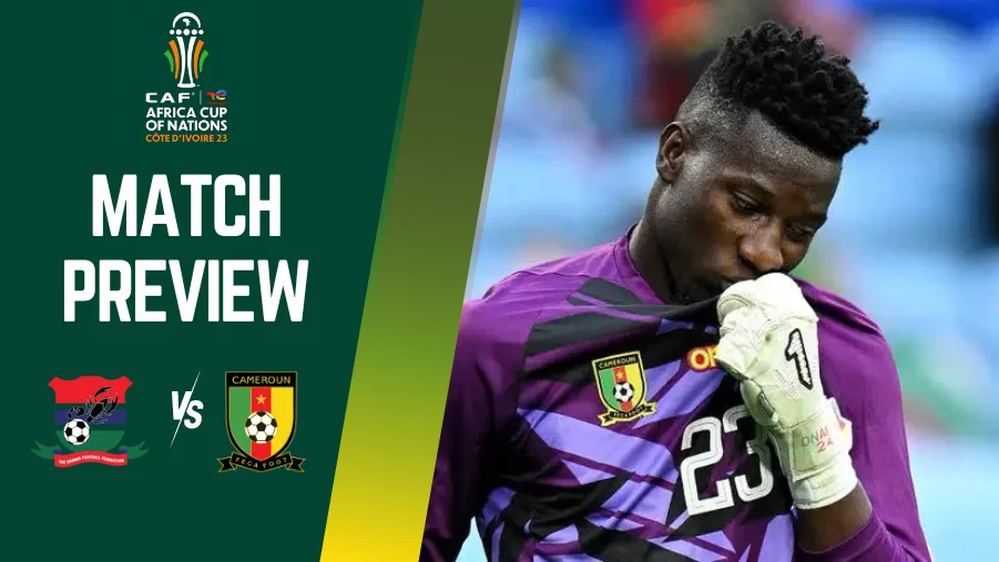 Cameroon's Andre Onana