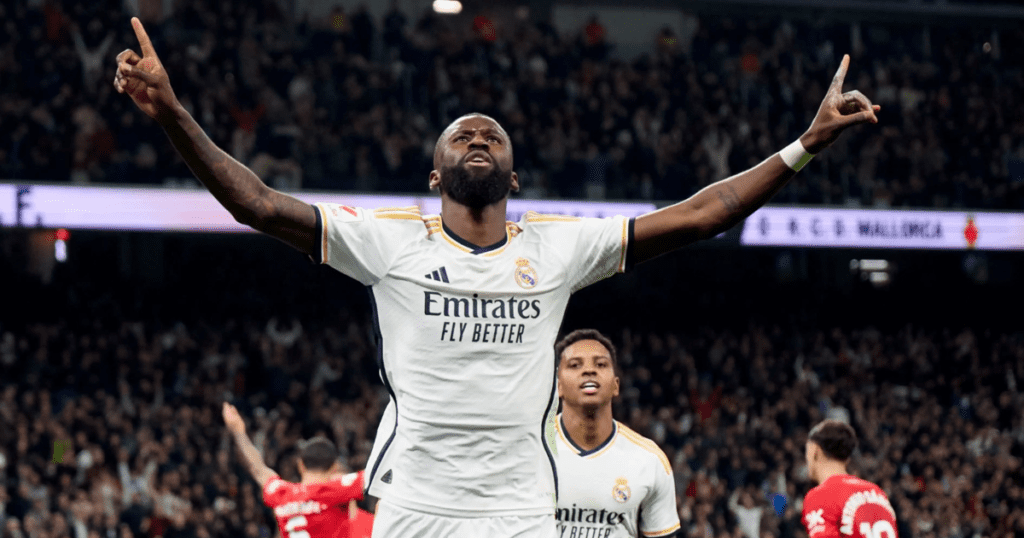 Antonio Rudiger’s header saves the day for Madrid while Bilbao closes in on the top four