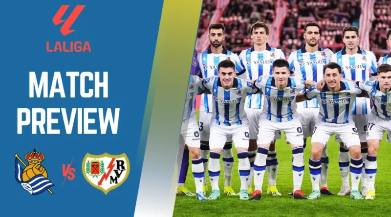 Real Sociedad vs Rayo Vallecano, Laliga