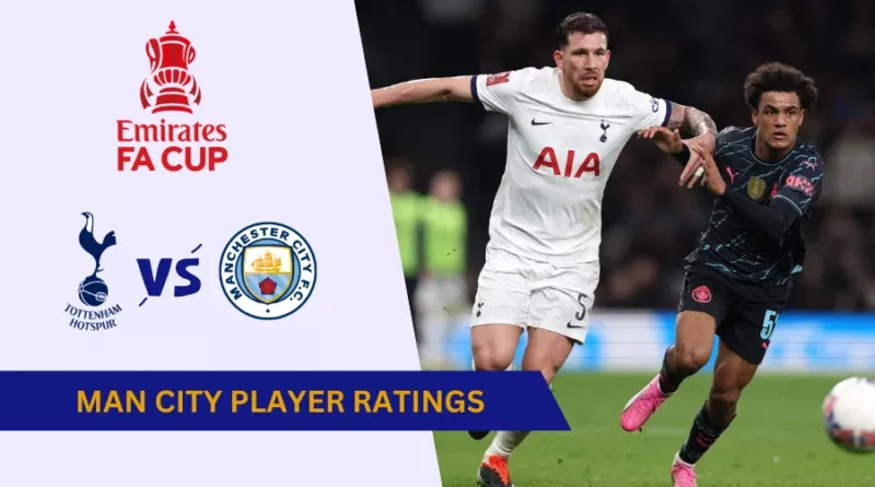 Spurs vs Man City Player Ratings