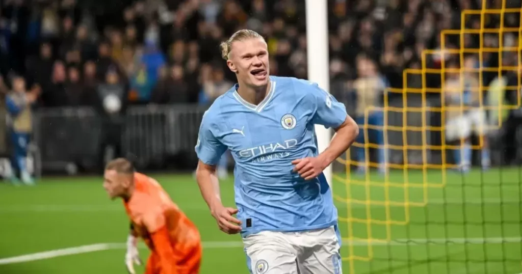 Erling Haaland for Man City In UCL