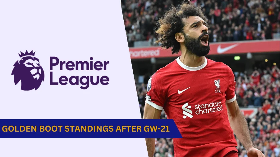 Premier League Top Scorer Golden Boot Standings After GW 21