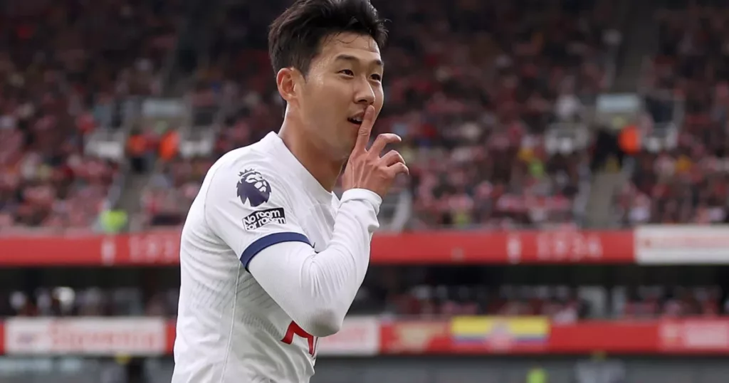 Son for Spurs in PL