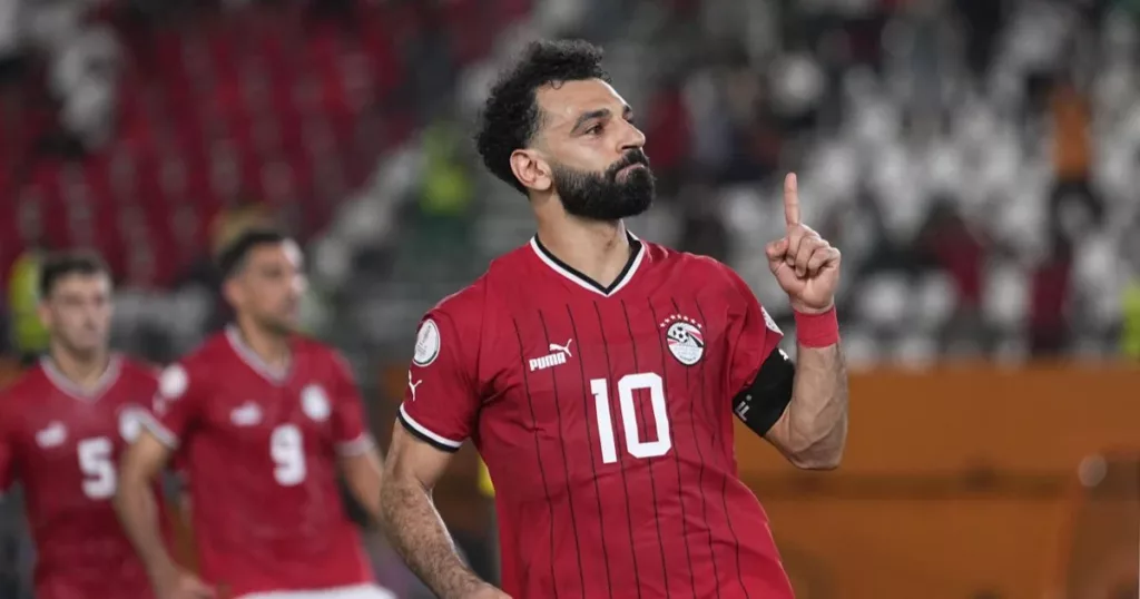Mohamed Salah for Egypt in AFCON 2024