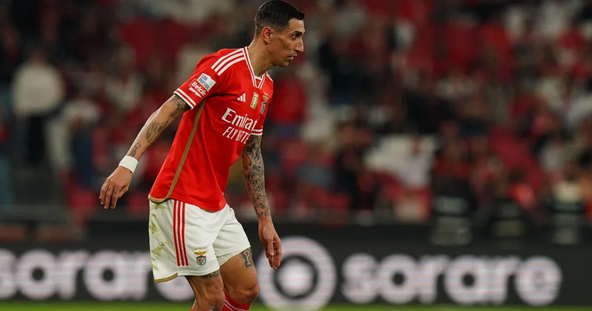 Angel Di Maria Benfica vs Toulouse