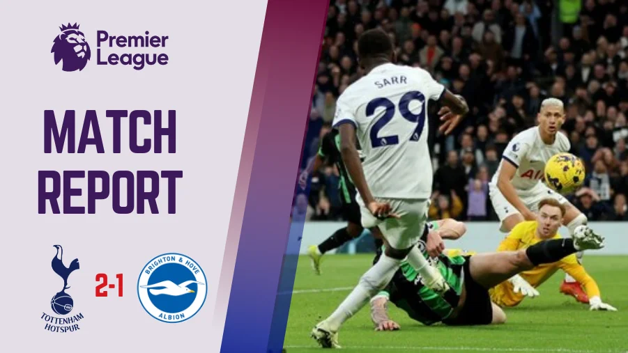 Tottenham vs Brighton, Pape Matar Sarr,