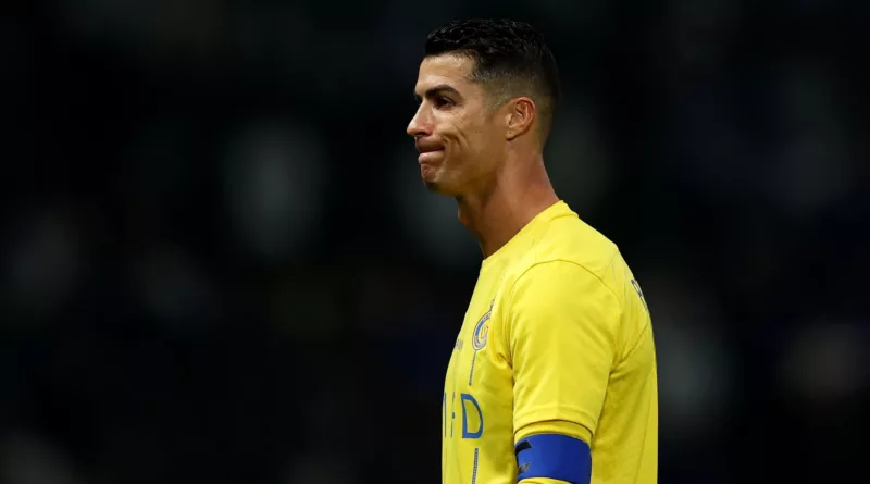 Cristiano Ronaldo after Al Nassr lost to Al Hilal