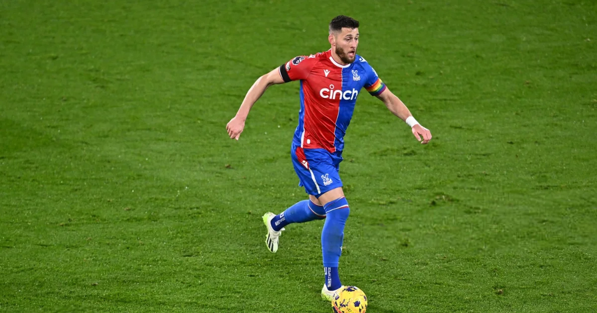 Crystal Palace captain Joel Ward ahead of the tie against Burnley