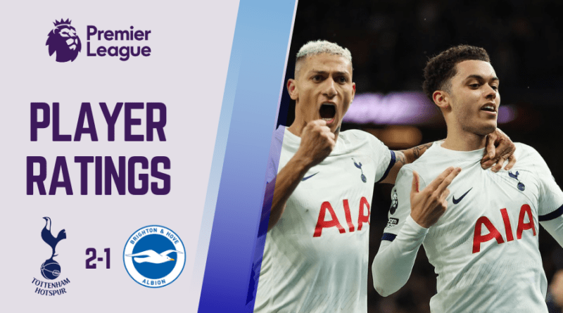 Tottenham vs Brighton Player Ratings