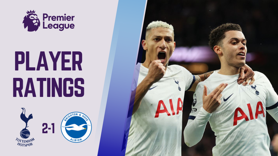 Tottenham vs Brighton Player Ratings