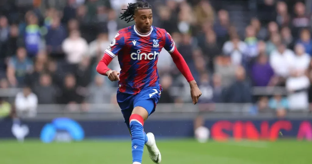 Michael Olise in action for Crystal Palace
(Credits: Getty)