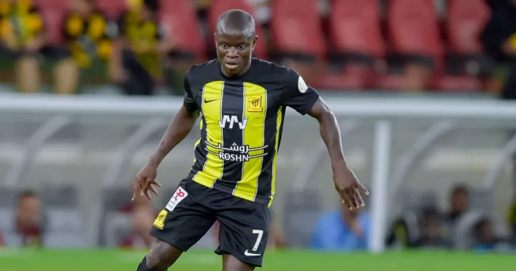 N'Golo Kante ahead of the tie Al Ittihad vs Al Wehda