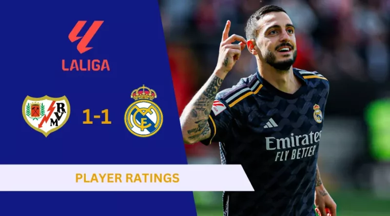 Rayo Vallecano vs Real Madrid Player Ratings