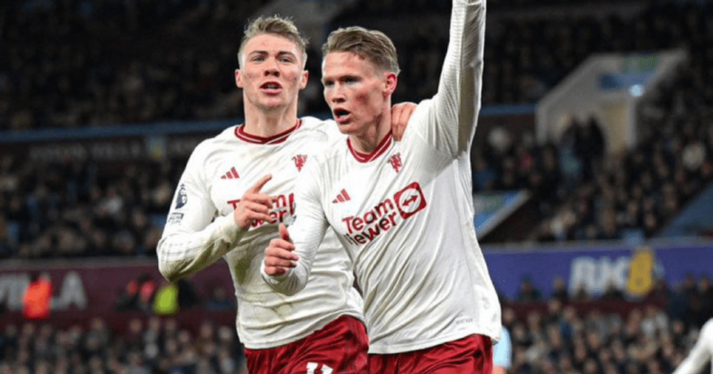 Scott McTominay and Rasmus Hojlund (Credit: Getty)