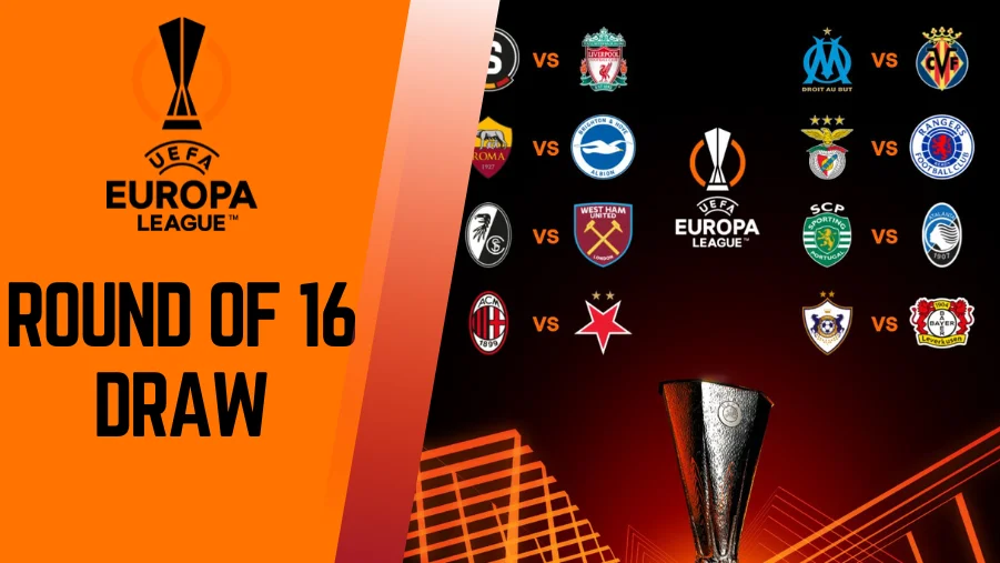 UEFA Europa League Round of 16 draw