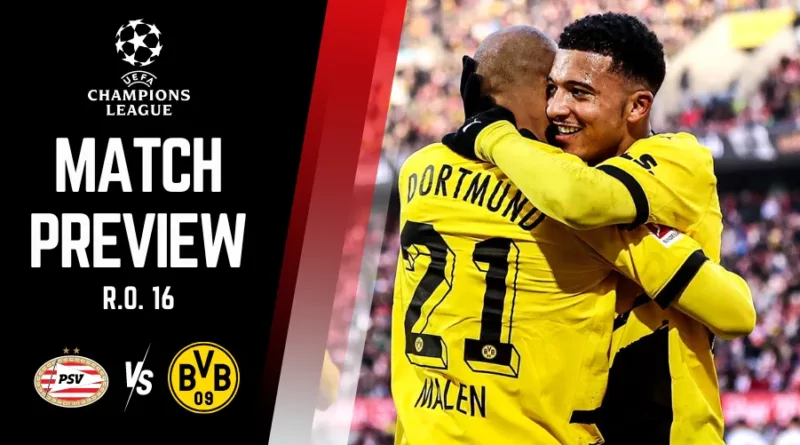 PSV vs Borussia Dortmund