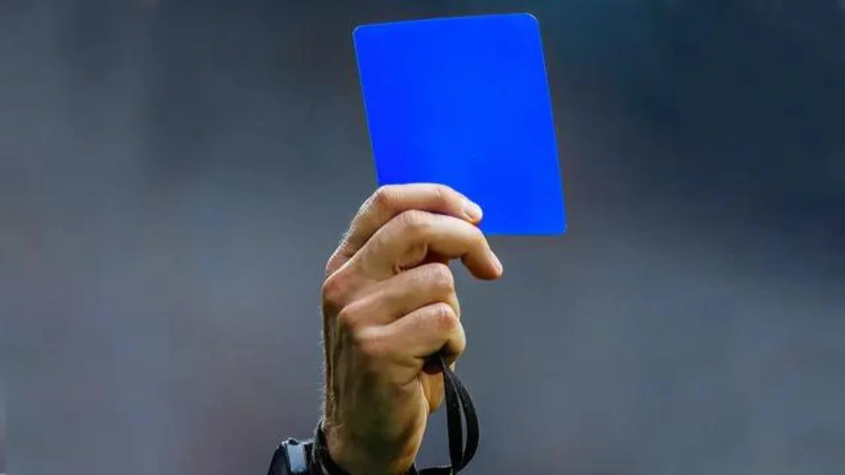 Blue Card in Football