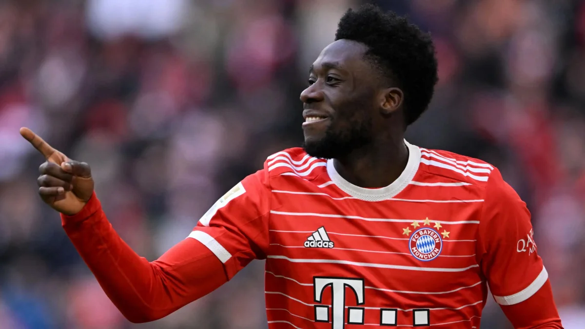 Bayern Munich Defender Alphonso Davies