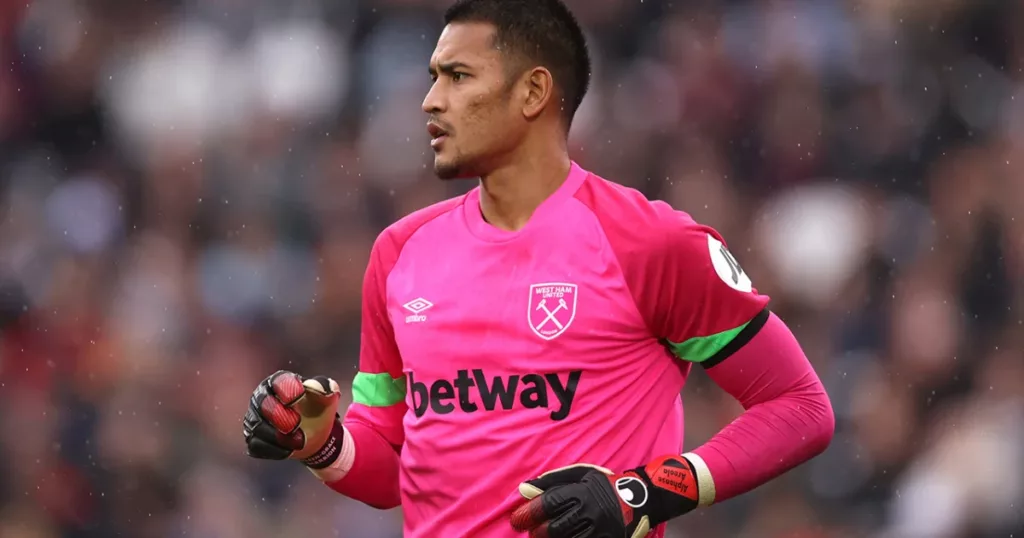 Alphonse Areola for the Hammers 
(Credits: Getty)