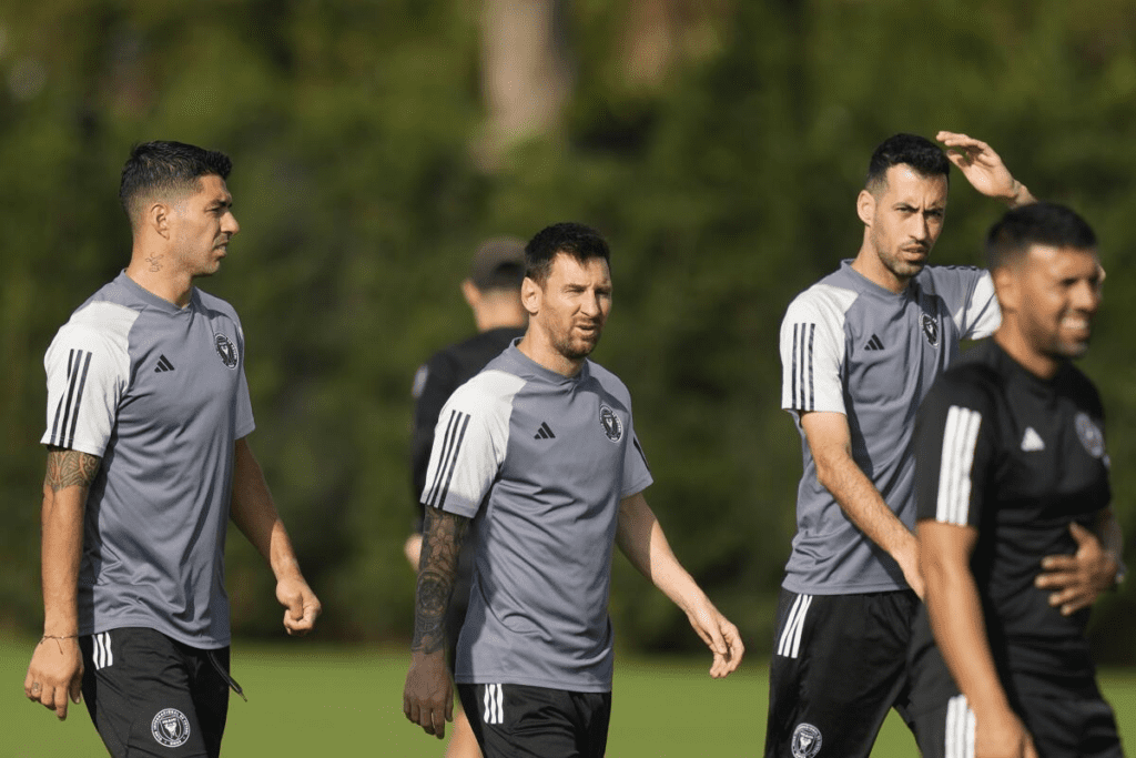 Suarez and Messi at Inter Miami