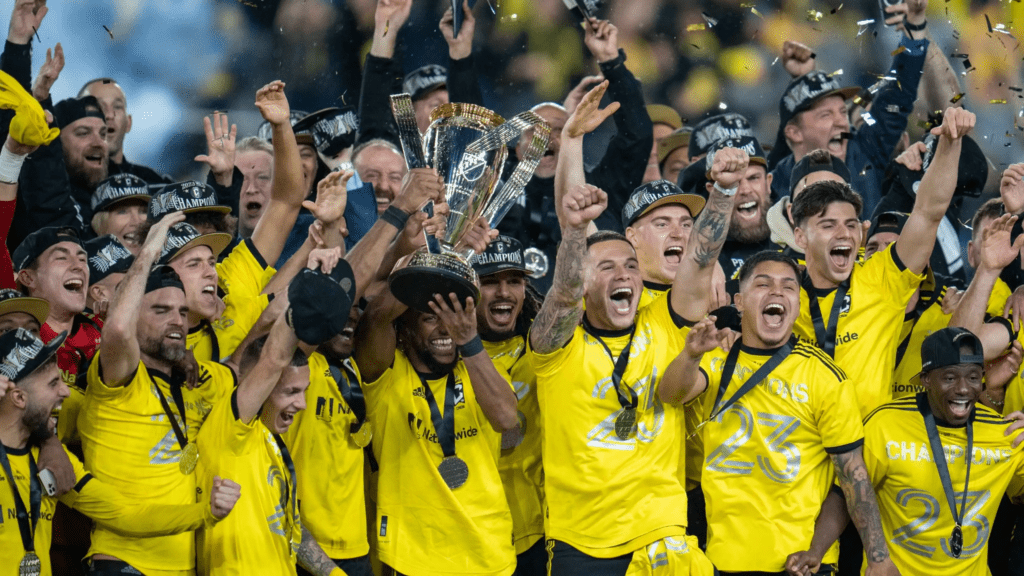 Columbus Crew MLS Cup celebration