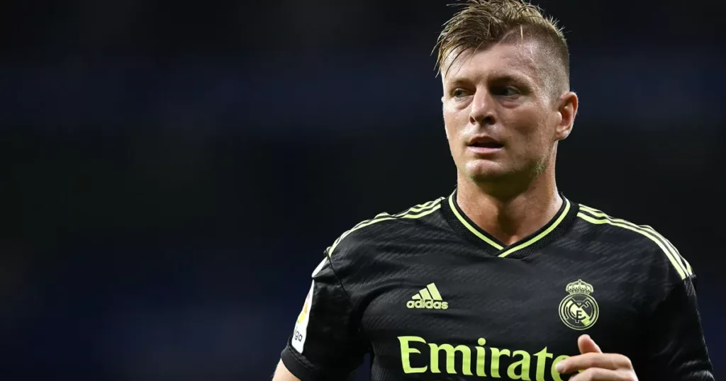 Toni Kroos for Real Madrid
(Credits: Getty)