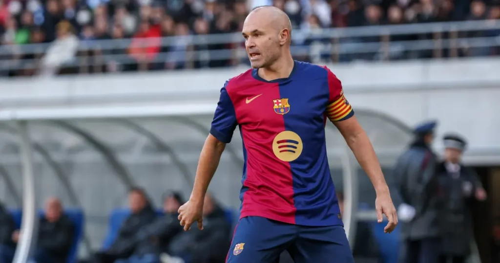 Andres Iniesta (Image Credit: Official X account of FC Barcelona)